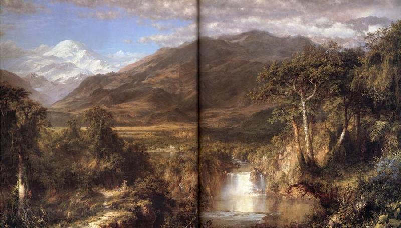 Frederick Edwin Church Le caur des Andes oil painting image